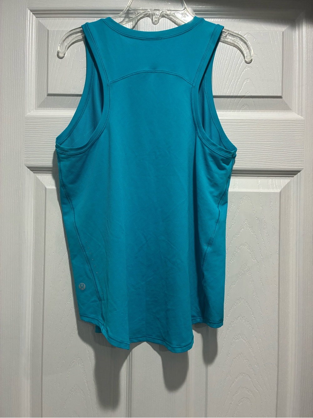 lululemon athletica High Neck Running and Traning Tank-Turquoise Tide Sz8 - Picture 3 of 3
